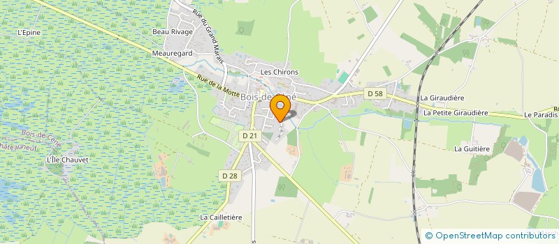 localisation de l'entreprise MADAME SOPHIE BRIAND à BOIS-DE-CENE