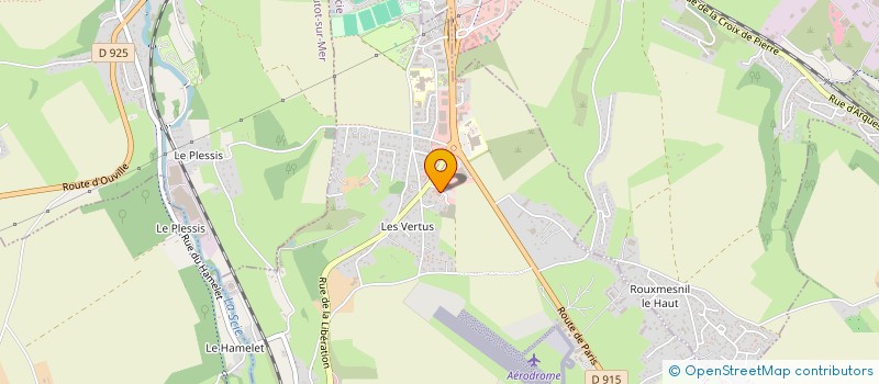 localisation de l'entreprise MADAME SOPHIE BRIERE  SAINT-AUBIN-SUR-SCIE