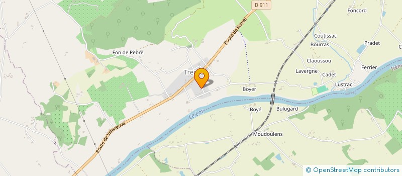 localisation de l'entreprise MADAME SOPHIE BRINIS  TRENTELS