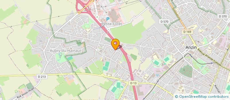 localisation de l'entreprise MADAME SOPHIE BRON  AUBRY-DU-HAINAUT