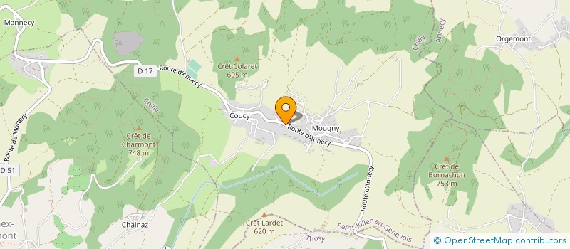 localisation de l'entreprise MADAME SOPHIE BRONSART  SAINT-FELIX