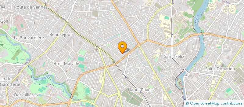 localisation de l'entreprise MADAME SOPHIE BROSSARD à NANTES