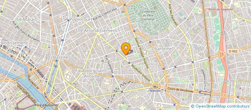 localisation de l'entreprise MADAME SOPHIE BROSSIER  PARIS