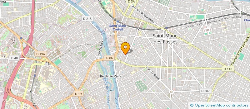 localisation de l'entreprise MADAME SOPHIE BROSY à SAINT-MAUR-DES-FOSSES
