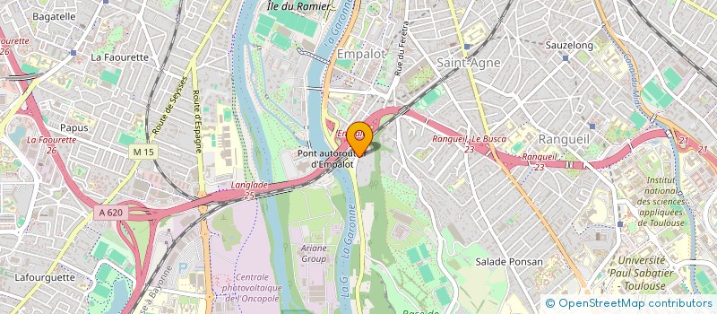 localisation de l'entreprise MADAME SOPHIE BRUGUIERE à TOULOUSE