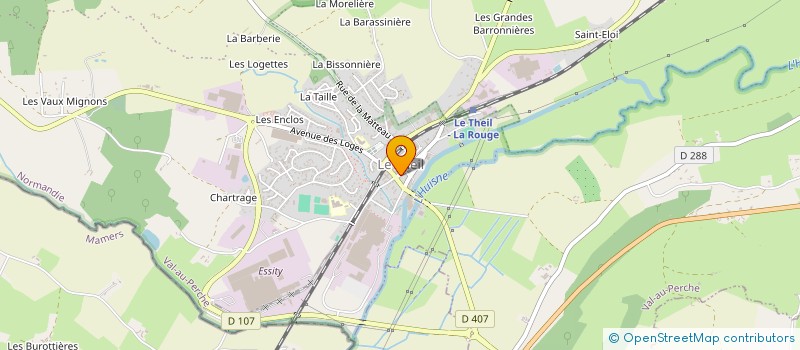 localisation de l'entreprise MADAME SOPHIE BRULE à VAL-AU-PERCHE
