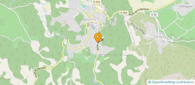 localisation de l'entreprise MADAME SOPHIE BRUN  BARJOLS