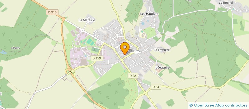 localisation de l'entreprise MADAME SOPHIE BRUNEL  MARINES