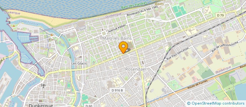 localisation de l'entreprise MADAME SOPHIE BULOT à DUNKERQUE