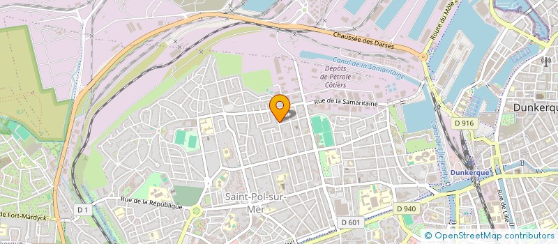 localisation de l'entreprise MADAME SOPHIE BULTHE à DUNKERQUE