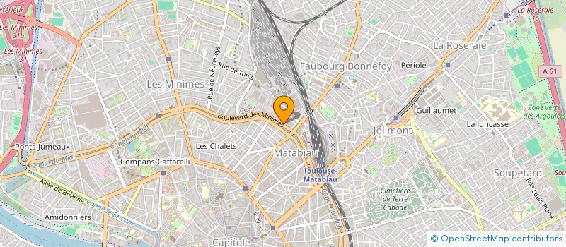 localisation de l'entreprise MADAME SOPHIE BURET à TOULOUSE