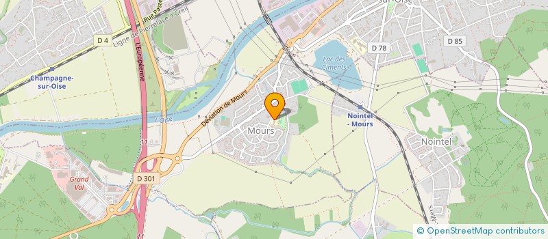 localisation de l'entreprise MADAME SOPHIE BURGERT à MOURS