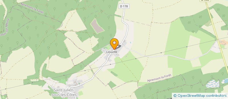 localisation de l'entreprise MADAME SOPHIE BURNEL à APREMONT-LA-FORET
