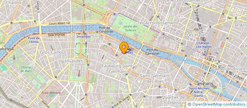 localisation de l'entreprise MADAME SOPHIE BURNEL à PARIS