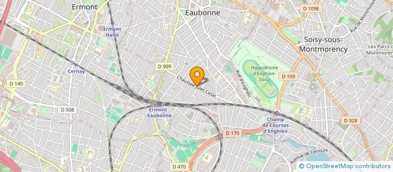 localisation de l'entreprise MADAME SOPHIE BURNIER à EAUBONNE