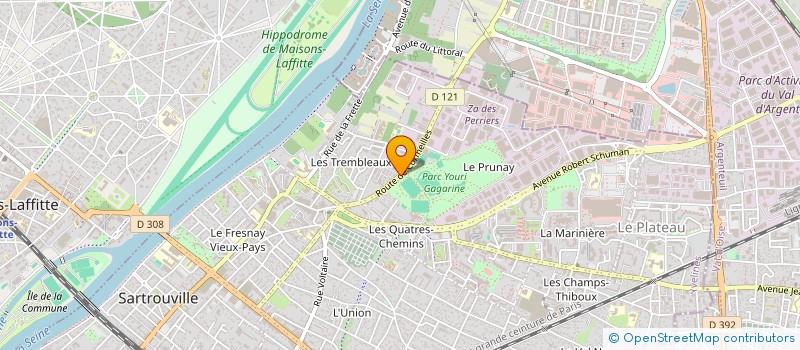 localisation de l'entreprise MADAME SOPHIE BUTTAFOGHI  SARTROUVILLE