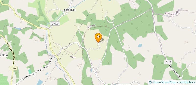 localisation de l'entreprise MADAME SOPHIE CABALLERO  MONTIGNAC-LE-COQ