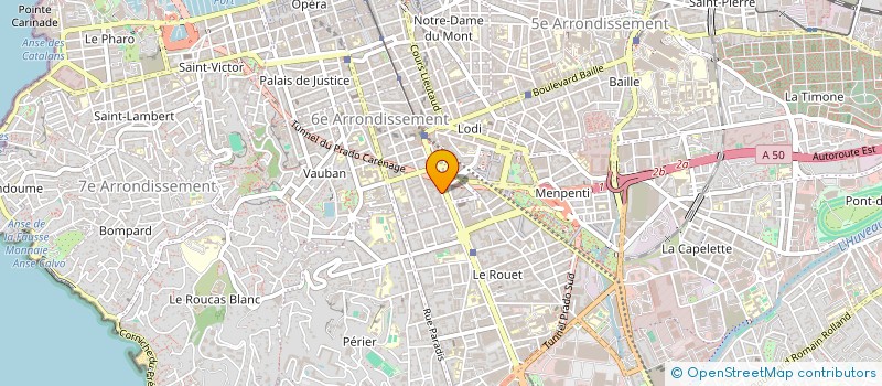 localisation de l'entreprise MADAME SOPHIE CABIBBO à MARSEILLE