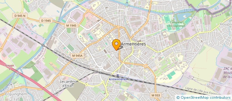 localisation de l'entreprise MADAME SOPHIE CADART à ARMENTIERES