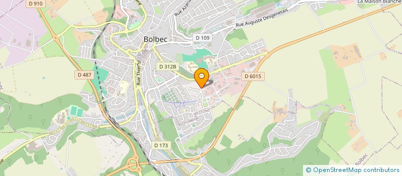 localisation de l'entreprise MADAME SOPHIE CAERELS  BOLBEC