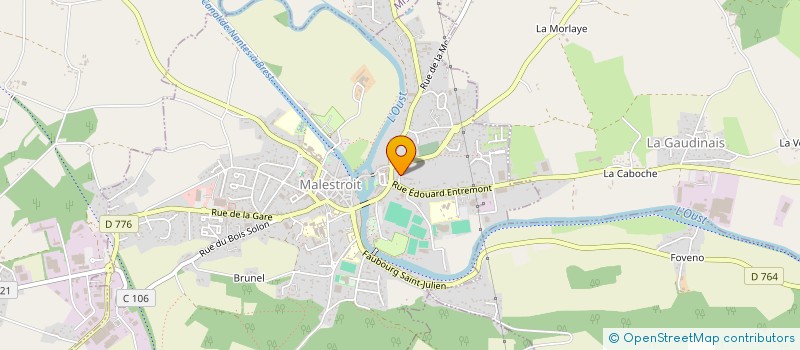 localisation de l'entreprise MADAME SOPHIE CAILLEUL  MALESTROIT