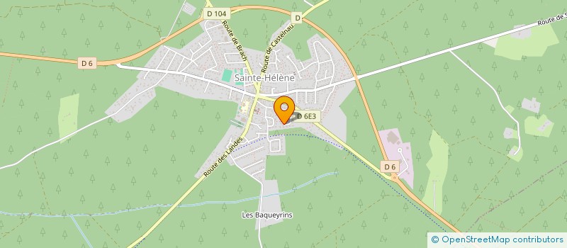 localisation de l'entreprise MADAME SOPHIE CALAFATO  SAINTE-HELENE