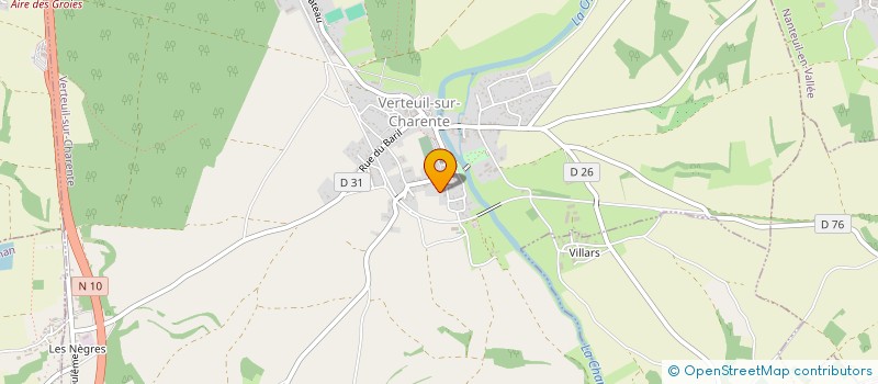 localisation de l'entreprise MADAME SOPHIE CALESTREME à VERTEUIL-SUR-CHARENTE
