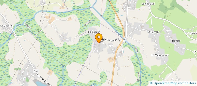 localisation de l'entreprise MADAME SOPHIE CALLY  DONGES