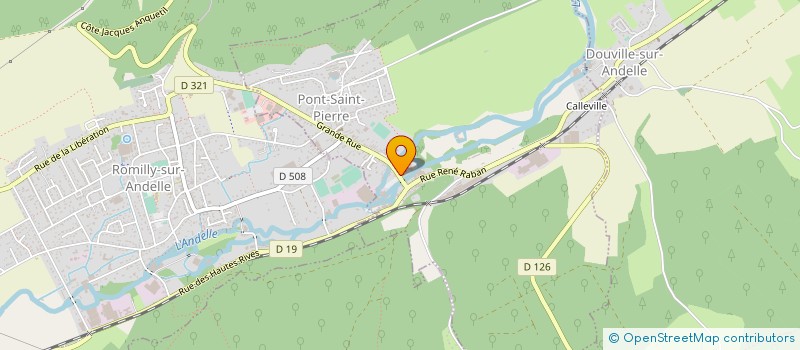 localisation de l'entreprise MADAME SOPHIE CAMAIN  PONT-SAINT-PIERRE