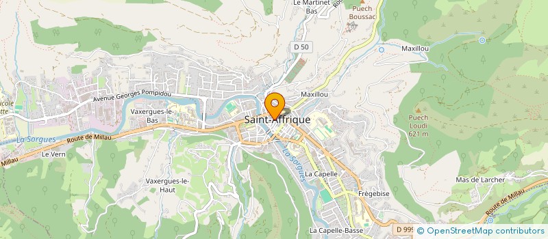 localisation de l'entreprise MADAME SOPHIE CAMBON à SAINT-AFFRIQUE