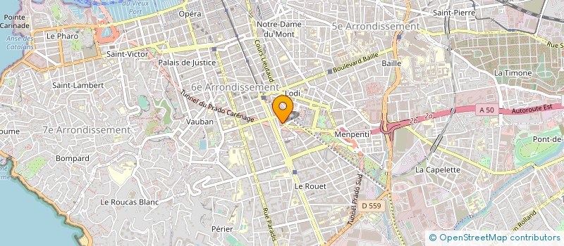 localisation de l'entreprise MADAME SOPHIE CAMILLERI à MARSEILLE