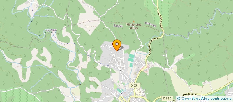 localisation de l'entreprise MADAME SOPHIE CAMPAGNA  BARJOLS