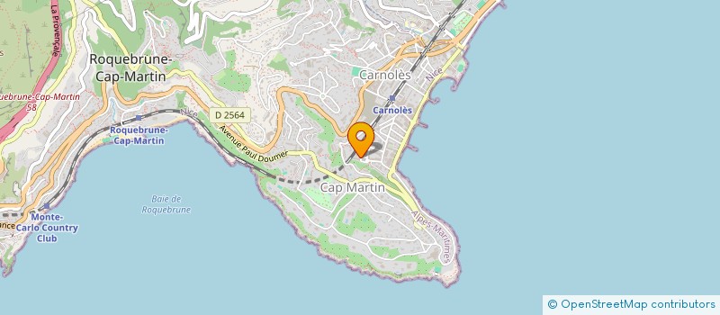 localisation de l'entreprise MADAME SOPHIE CAMPISTRON à ROQUEBRUNE-CAP-MARTIN