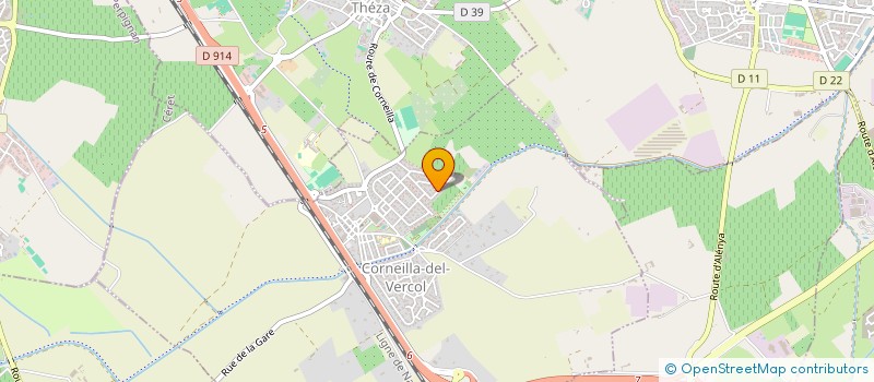 localisation de l'entreprise MADAME SOPHIE CAMPOURCY  CORNEILLA-DEL-VERCOL