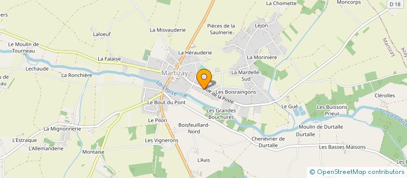 localisation de l'entreprise MADAME SOPHIE CAMUS à MARTIZAY