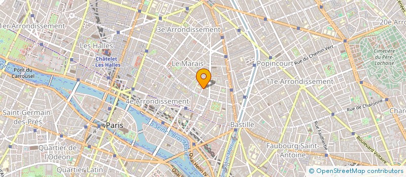 localisation de l'entreprise MADAME SOPHIE CAMUS  PARIS