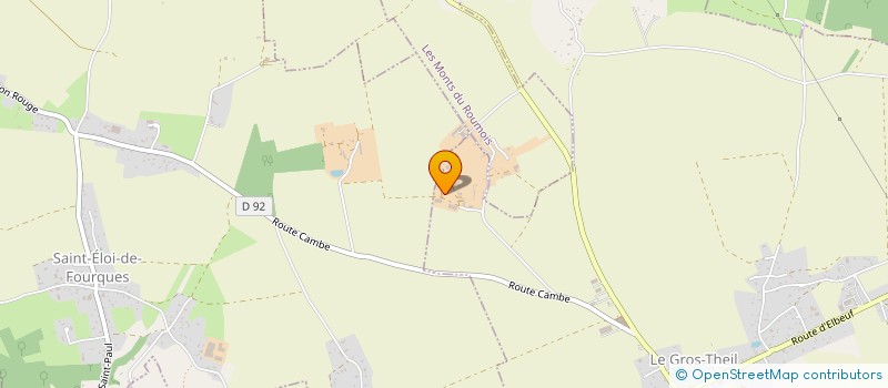 localisation de l'entreprise MADAME SOPHIE CANDELLIER  LE BOSC-DU-THEIL