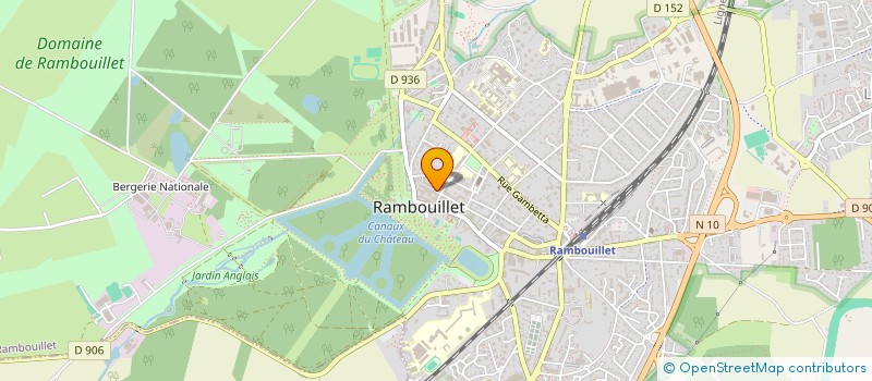 localisation de l'entreprise MADAME SOPHIE CANTAMESSA à RAMBOUILLET