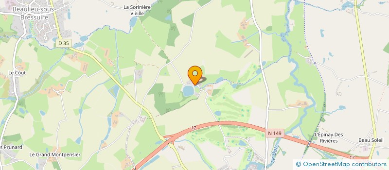 localisation de l'entreprise MADAME SOPHIE CANTEAU  BRESSUIRE