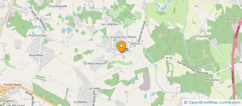 localisation de l'entreprise MADAME SOPHIE CAPERAN à CHAPTELAT