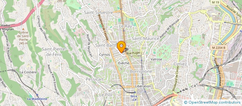 localisation de l'entreprise MADAME SOPHIE CARAMELLINO  NICE