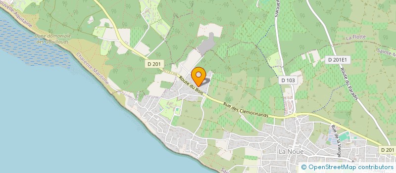 localisation de l'entreprise MADAME SOPHIE CARAVITA  SAINTE-MARIE-DE-RE