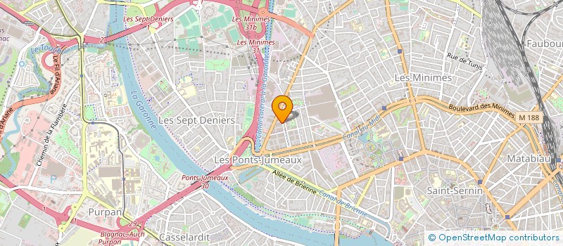 localisation de l'entreprise MADAME SOPHIE CARBONNET à TOULOUSE