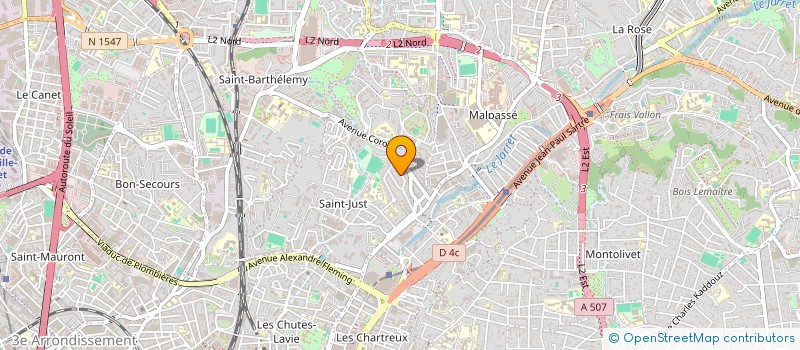 localisation de l'entreprise MADAME SOPHIE CARDEILLAC à MARSEILLE
