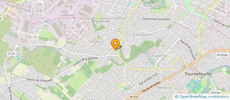 localisation de l'entreprise MADAME SOPHIE CARIA  TOURNEFEUILLE