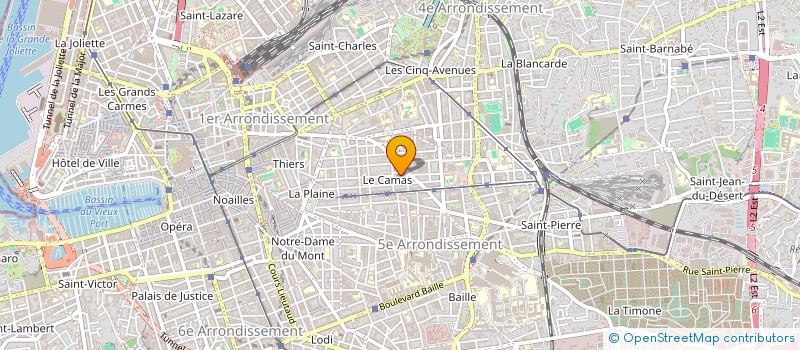 localisation de l'entreprise MADAME SOPHIE CARLI à MARSEILLE