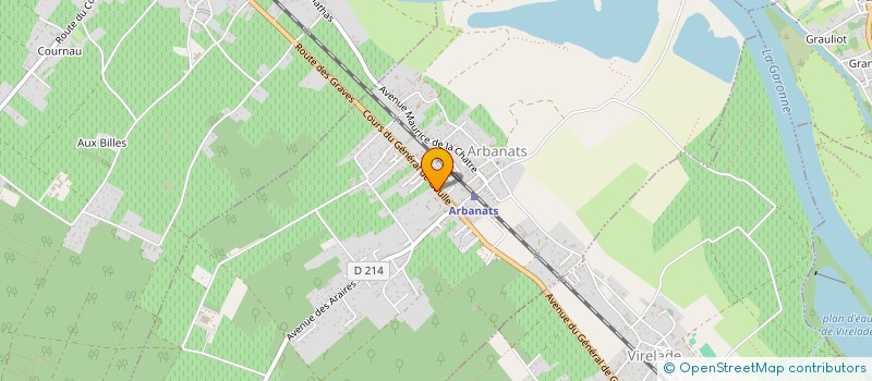 localisation de l'entreprise MADAME SOPHIE CARNIELLI  ARBANATS