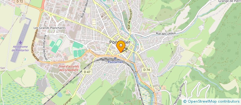 localisation de l'entreprise MADAME SOPHIE-CAROLINE DUHOUX  PONTARLIER