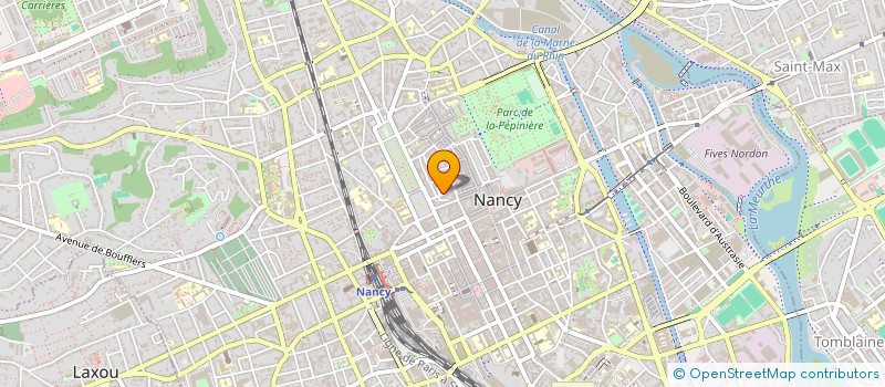 localisation de l'entreprise MADAME SOPHIE CAROLUS à NANCY