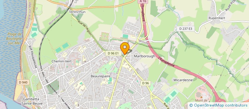 localisation de l'entreprise MADAME SOPHIE CARPENTIER  WIMILLE